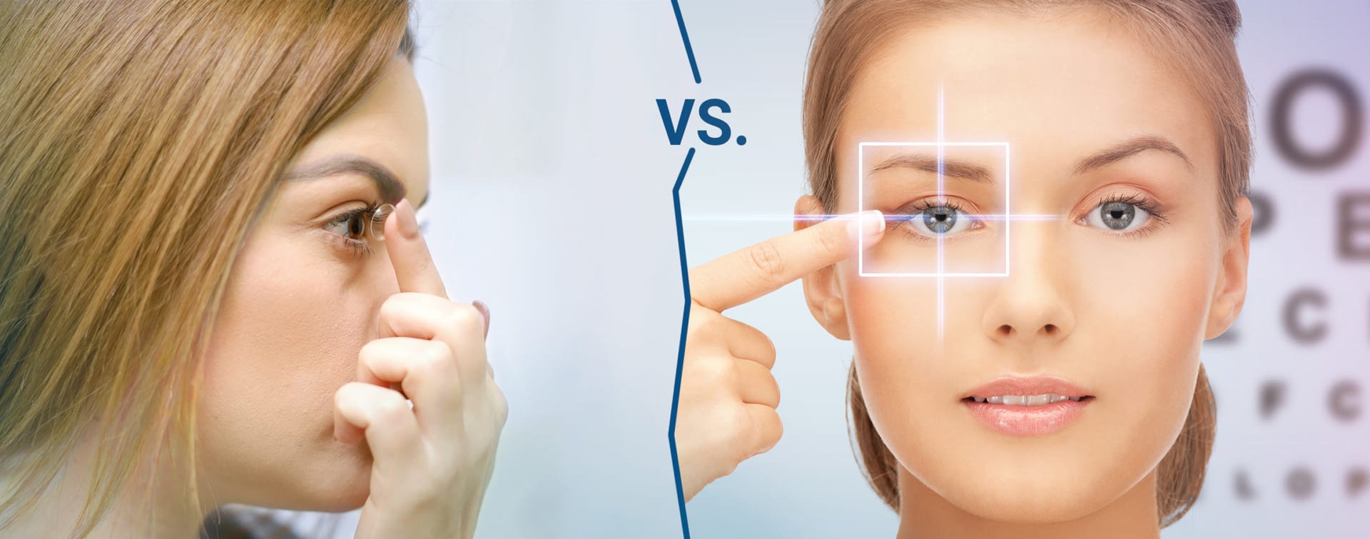 Eye laser treatment